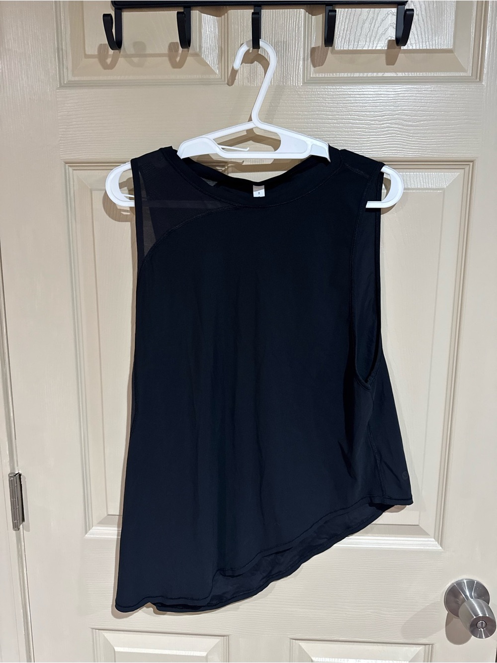Black Lululemon Strength in Stance Tank